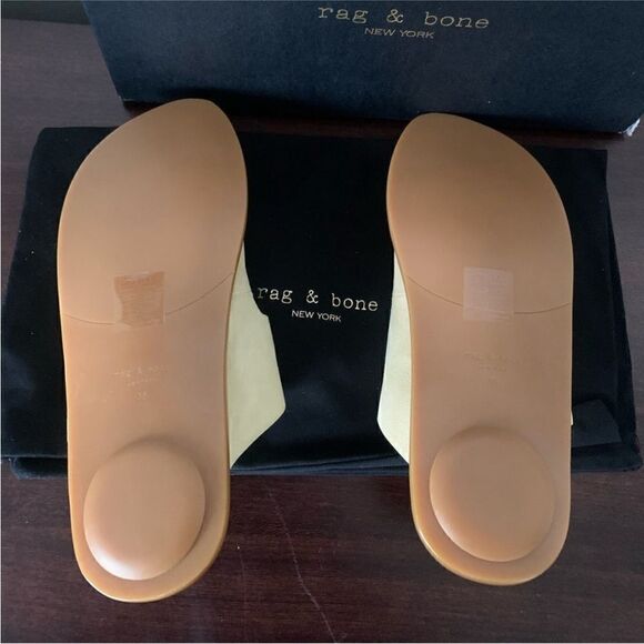 Rag&Bone  strappy top grain Leather upper/lining slide sandal size 6; 7,5; 8 new - Picture 9 of 14